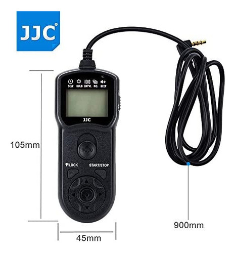 Jjc Reemplaza A Canon Rs-60e3 Disparador De Control Remoto C