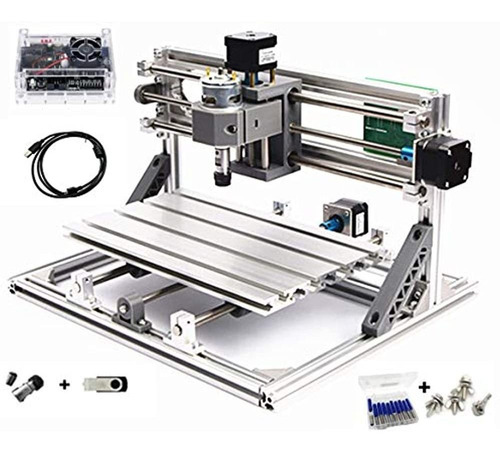 Escritorio De 3 Ejes Diy Mini Cnc 3018 Kit De Enrutador Cont