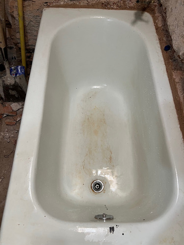 Bañera En Hierro Fundido Blanca (Usado)