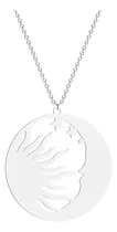 Comprar Collar Dije Luna, Sol Y Estrellas Para Dama En Plata Regalo