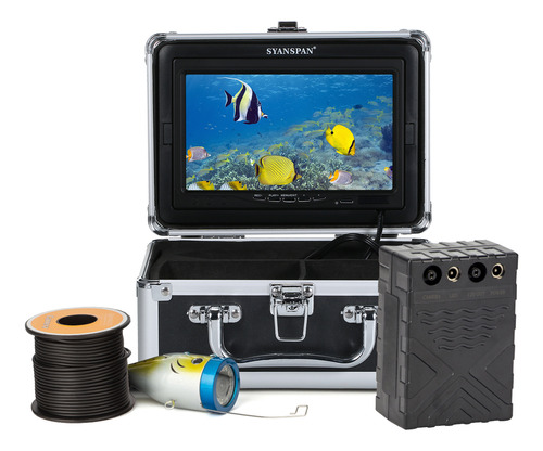 Cámara Submarina Pesca Pescador 12leds 7 /9  Lcd 15m/30m/50m