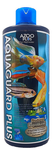 Acondicionador Agua Dulce Aquaguard Plus 1000 Ml Azoo Plus