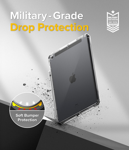 Funda Para iPad 7ma 8va 9na De 10,2 Ringke Fusion+ Anti Impa
