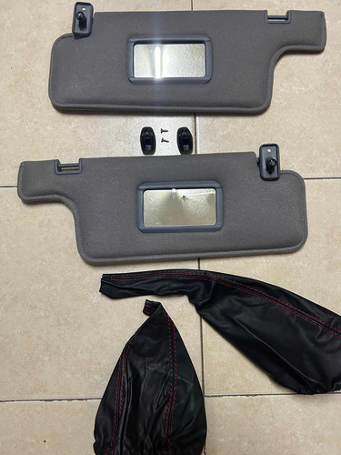 Kit De Viseras C/soportes, Fundas En Piel Para Golf,jetta A2