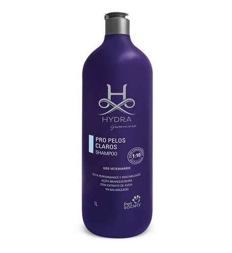 Shampoo Hydra Para Pelos Claros 1l Com Validade