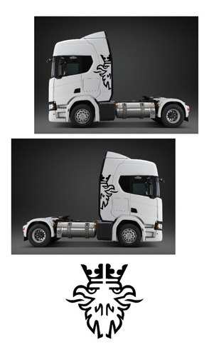 Stickers Scania Logo Lateral