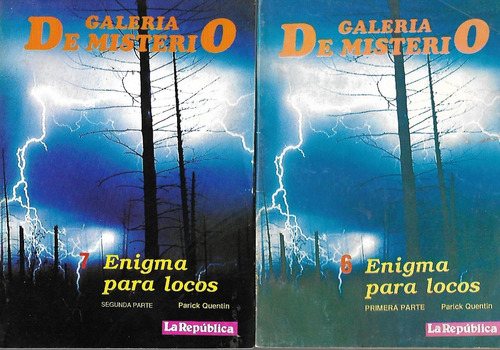 Enigma Para Locos - Parick Quentin -  Misterio - Policial