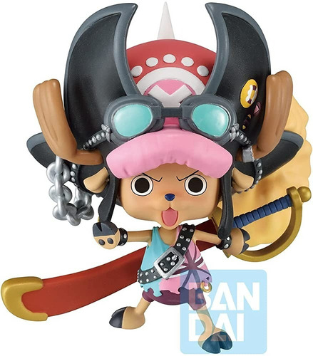Figura Tony Chopper Ichibansho Banpresto One Piece Red Banda