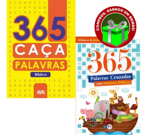 365 caça-palavras bíblico