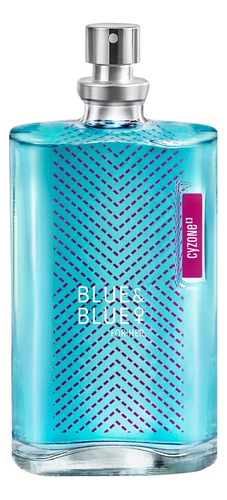 Blue & Blue For Her Perfume Femenino De Cyzone 75ml