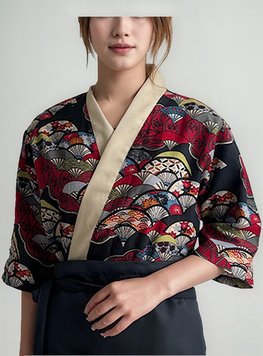 Chamarras De Chef Personalizadas, Kimono Estampado