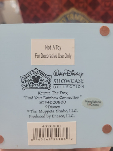 Disney Muppets Kermit The Frog Find Your Rainbow Connection