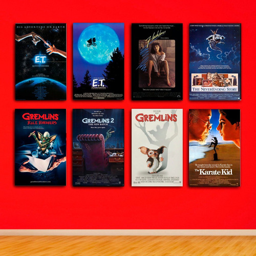 Cuadros Decorativos Peliculas De Los Ochenta 2