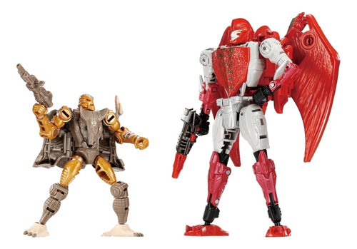 Oferta Mayo Transformers Rattrap Vs Terrorsaur  Takara