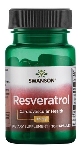 Resveratrol 50 Mg 30 Capsulas 