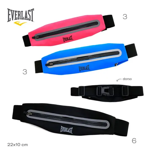 Riñonera Porta Celular Reflex Everlast Running Deporte Cuota