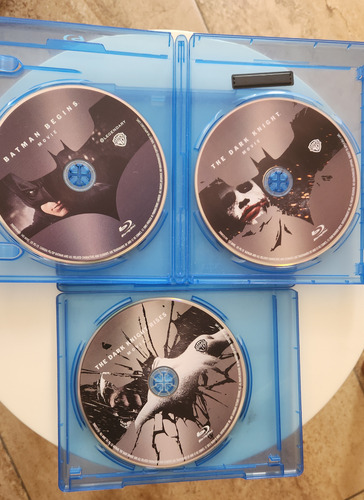 Bluray Trilogia Batman The Dark Knight Solo Discos (Usado)