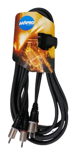 Cable 2 Rca A 2 Rca 6mts Marca Ampro