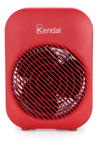 Termoventilador Eléctrico Kendal Sun-10 Color Rojo