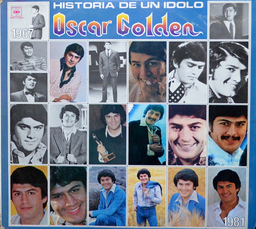 Disco Lp Oscar Golden - Historia De Un Ídolo