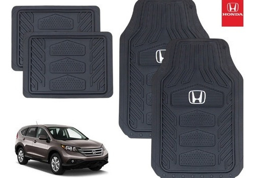 Kit Tapetes 4 Piezas Uso Rudo Honda Cr-v 2012-2016 Original