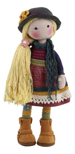 Guía Tejido 15 Peponas Muñecas 30cm Coleccion