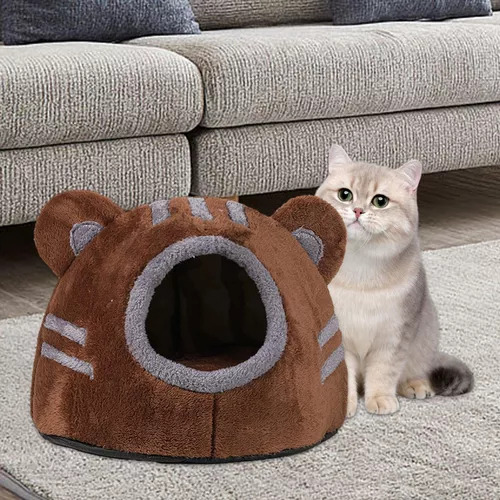 Bonita Cama De Arena Para Gatos, Casa Para Mascotas, Acogedo