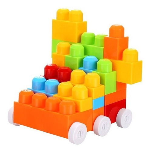 Imagen 4 de 6 de Bolso Con Blocks Didácticos X 42 Piezas Duravit