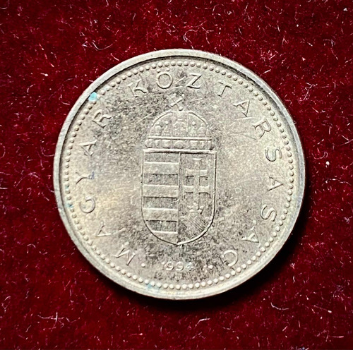 Moneda 1 Forint Hungria 1994 Km 692