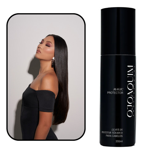 Leave In Antifrizz Cabelo Spray Ojoaquim Máximo Brilho 200ml