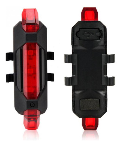 Lámpara De Cola Trasera De Con Brillo Usb Recargable A