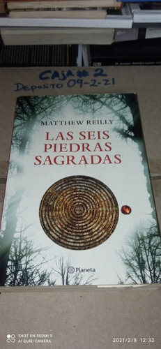 Libro Las Siete Piedras Sagradas. Matthew Reilly