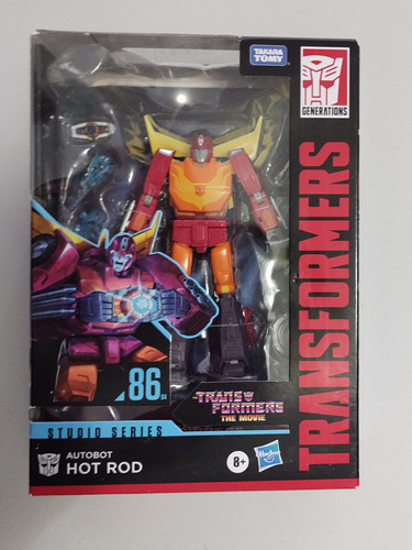 Transformers Studio Series 86 04 Autobot Hot Rod