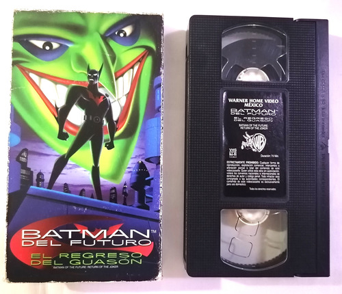 Batman Del Futuro Regreso Del Guason Pelicula Vhs 2001