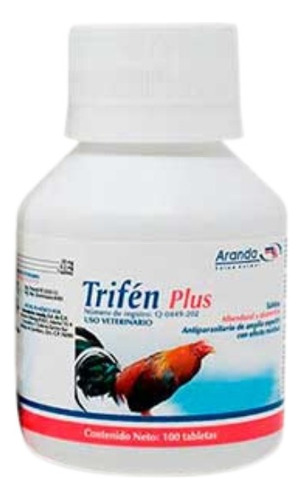 Trifén Plus 100 Tabs | Antiparasitario Para Aves