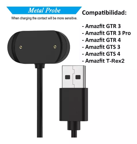 Cargador Amazfit Gts 4/ Gts 3/ Gtr 3 Pro/gtr 3/ Gtr 4 Cables