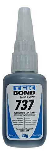 Cola Instantânea Alta Viscosidade 20 G 737 2 Un Tek Bond