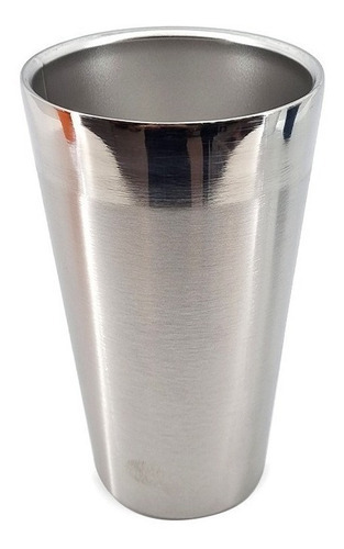 Caneca Copo Térmico Inox 473ml Mod. 4080 PRATA