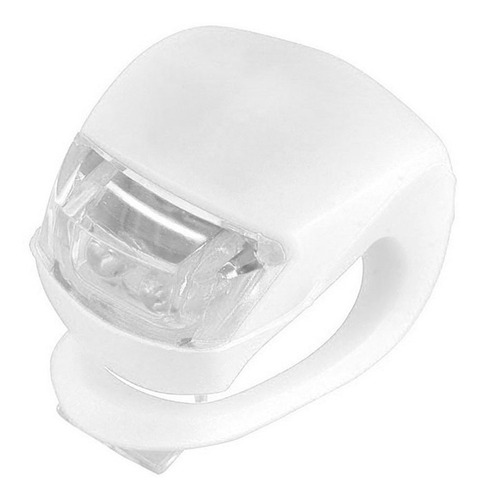 Imagen 2 de 8 de Juego 2 Luz Led Silicona Bicicleta Trasera Delantera Kuest