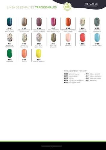 Imagen 5 de 6 de Esmaltes De Uñas Tradicional X20 S Tacc Cuvage Pro Keratine
