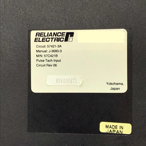 Reliance Electric 57c421b Modulo De Entradas (Usado)