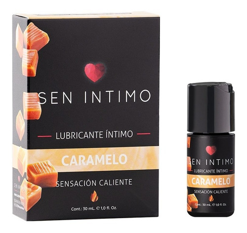 Lubricante Intimo Caliente Sabor Caramelo