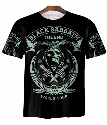 Remera Sublimada Black Sabbath Ranwey Cs312