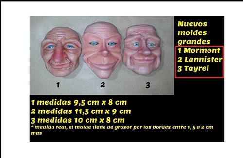 Moldes De Cara De Duende Para Duendes De 50 Cm 