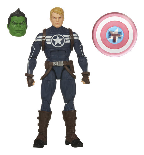 Figura De Acción Marvel Legends Series Comandante Rogers