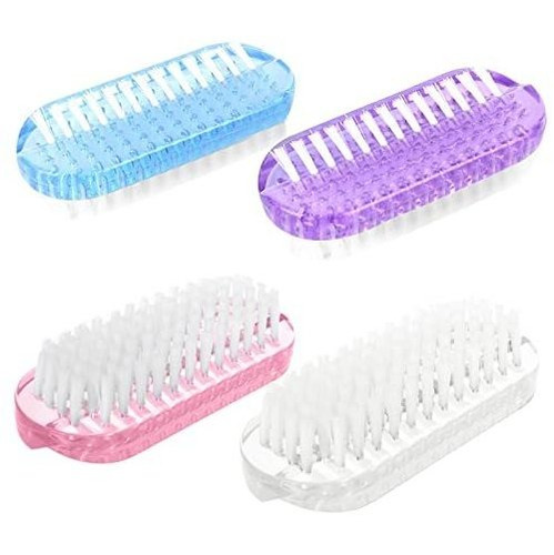 Cepillo Para Uñas De Doble Cara, 4 Piezas, Cepillo De Limpie