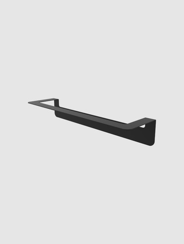 Imagen 2 de 3 de Toallero Metalico Porta Toalla Estilo Industrial 30 Cm