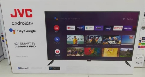 Imagen 1 de 1 de Tv 42 Jvc Androidtv Bluetooth Smart Tv