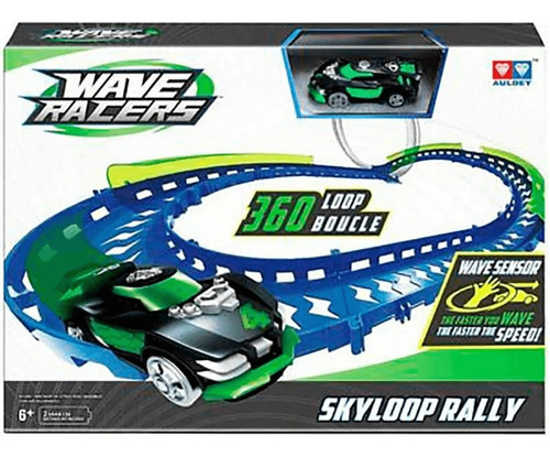 Pista Con Auto Incluido Wave Racers Skyloop Rally Wabro