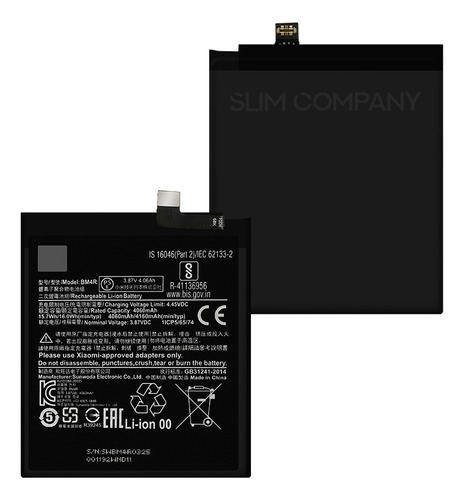 Bateria Pila Para Xiaomi Mi 10 Lite 5g M2002j9g Bm4r 4060mah